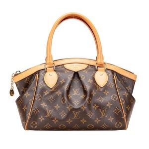 Louis Vuitton Brown LV Monogram Coated Canvas Tivoli PM Bag